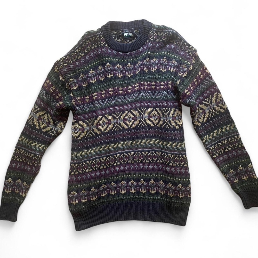 Vintage Woods and Gray Sweater